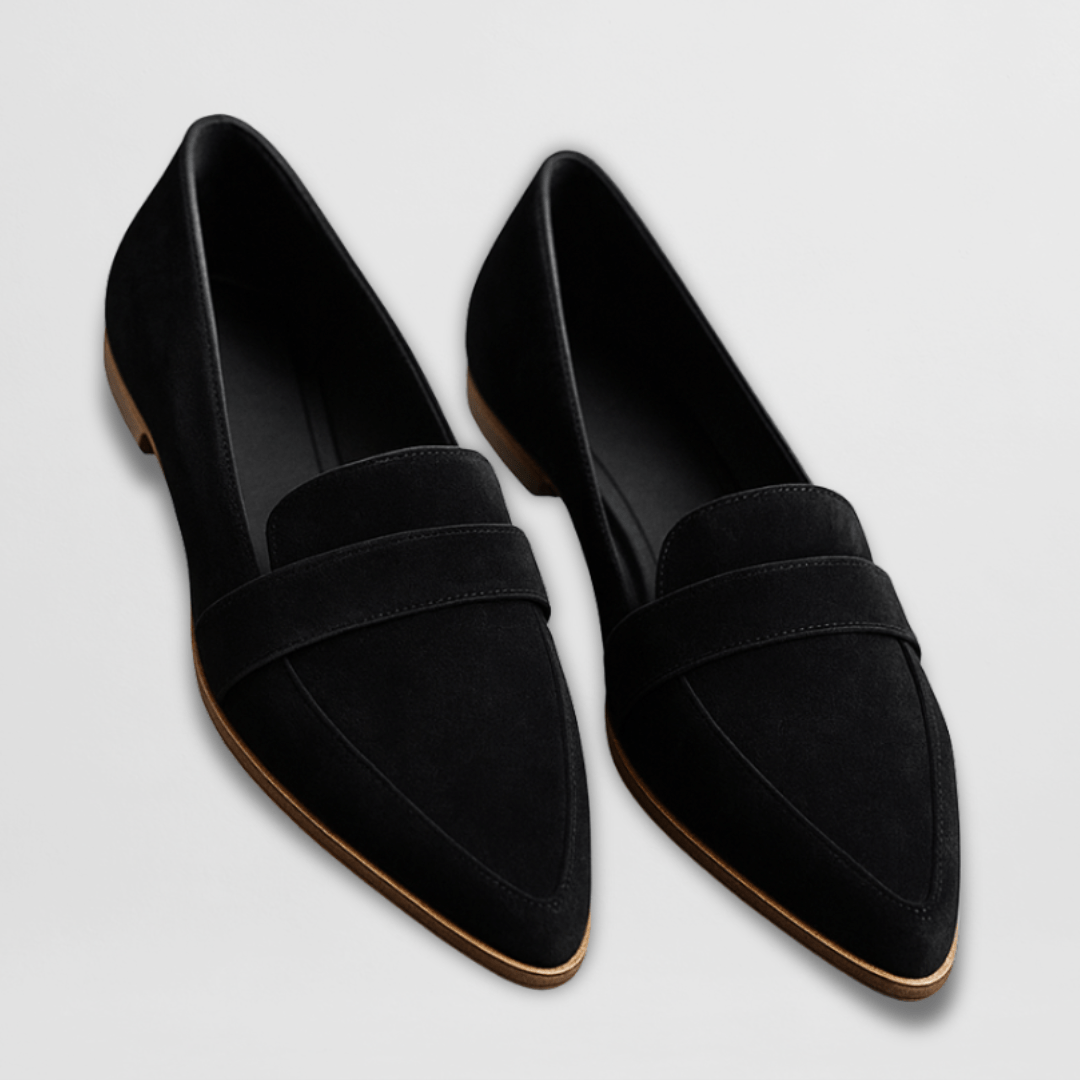 Helen | Chaussons orthopédiques en daim souple