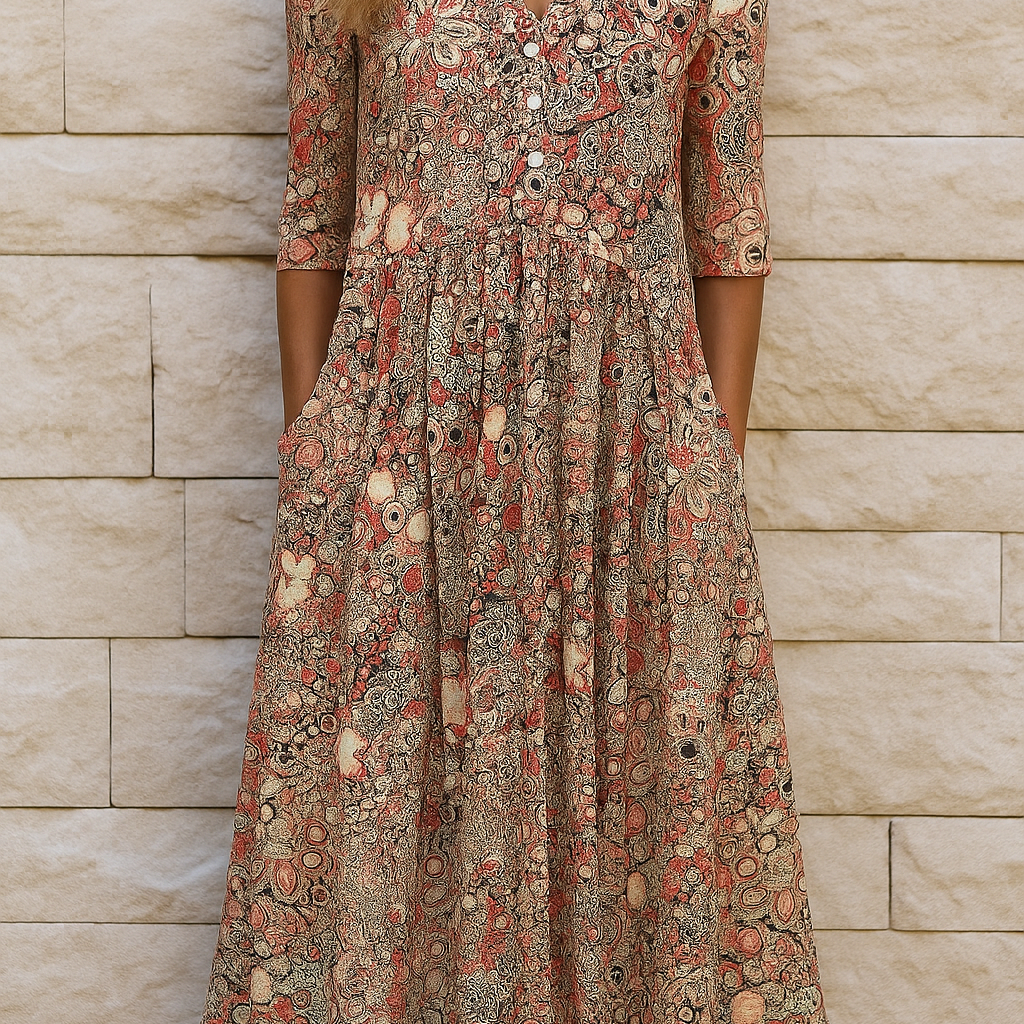 Harlow | Robe Élégante avec Décolleté en V